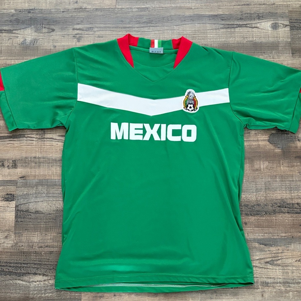 Mexico Green Adult Soccer Jersey